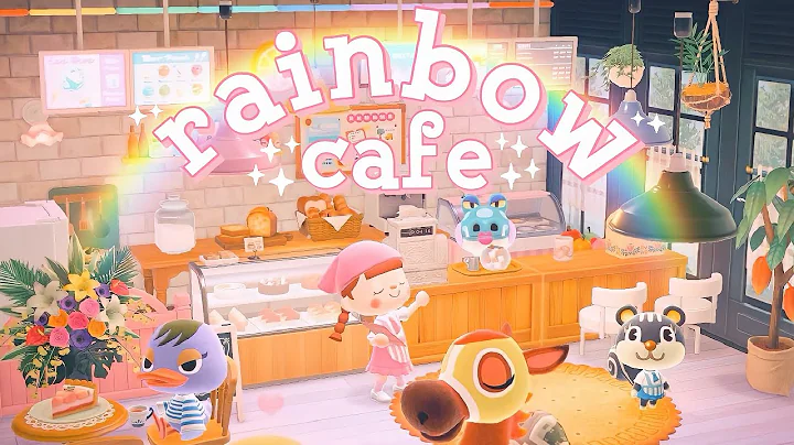 Construa um Café dos Sonhos com Arco-íris em Animal Crossing New Horizons! 🌈