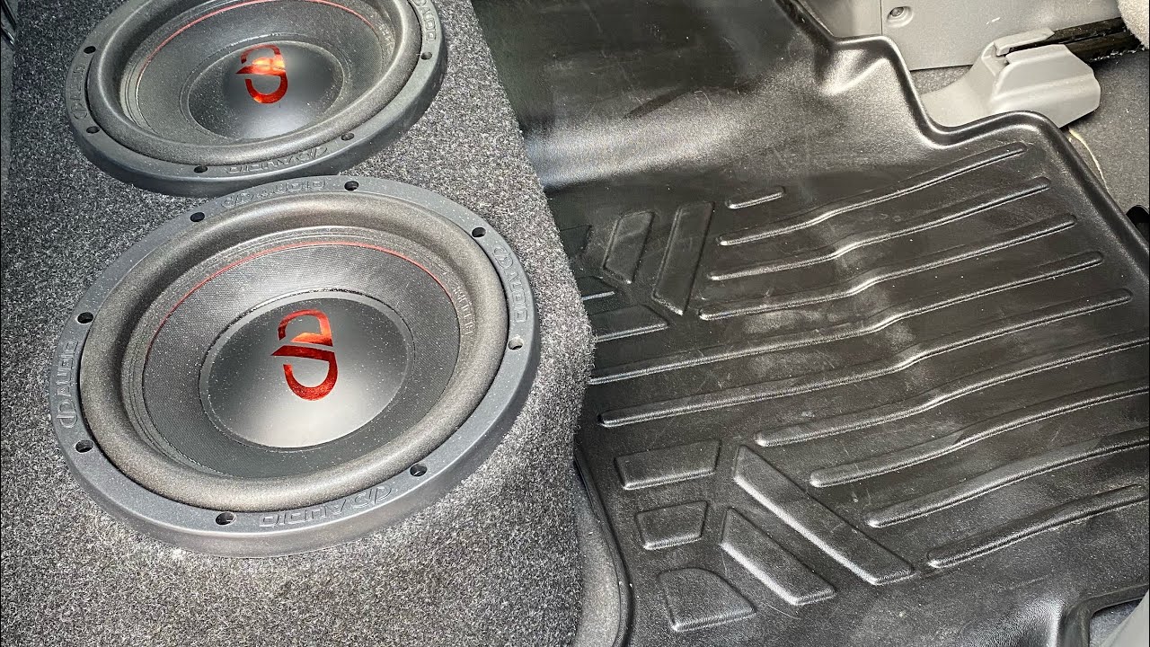 2019 Nissan Frontier custom subwoofer box build. 2-10” DD Audio 210’s