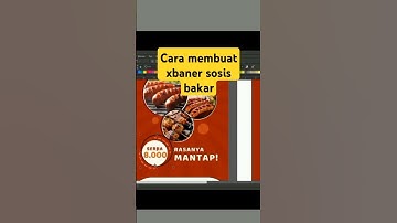 Thumbnail of Membuat xbaner sosis bakar #coreldraw #belajarcoreldrawpemula  #coreldrawtutorial #baner #poster