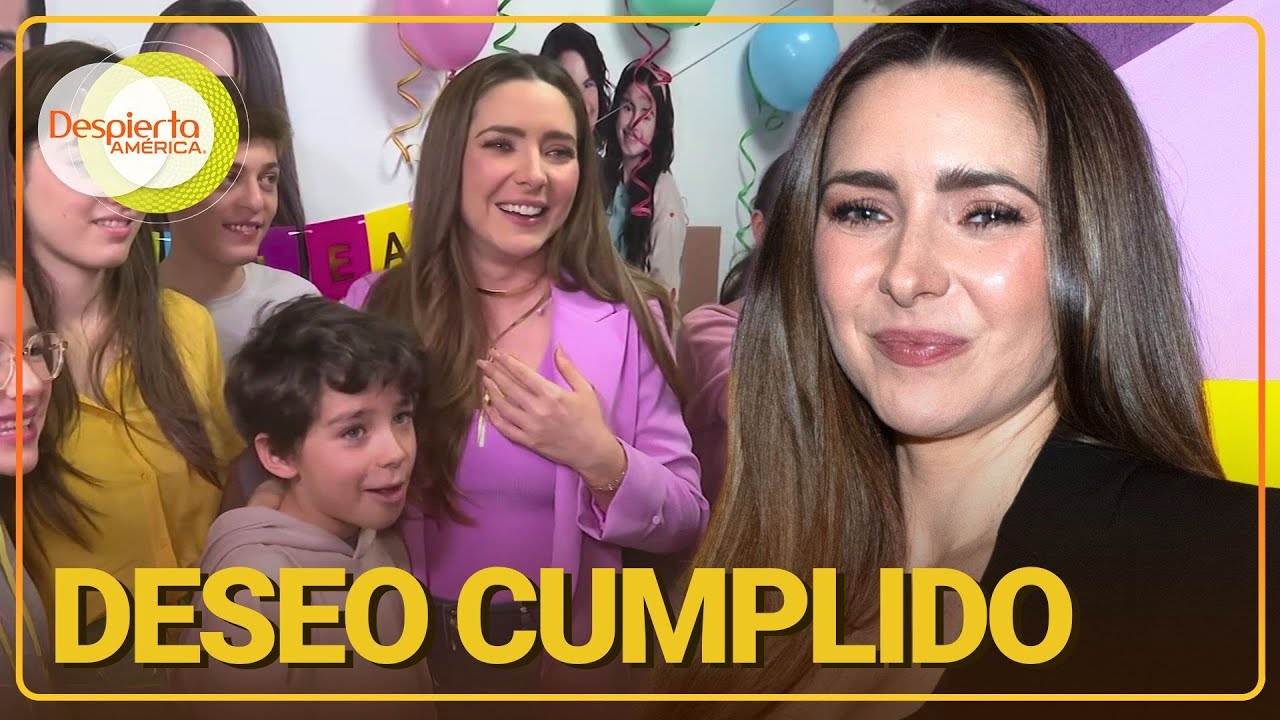 Ariadne Díaz recibió una sorpresa de Marcus Ornelas en su cumpleaños y la felicitación de José Ron