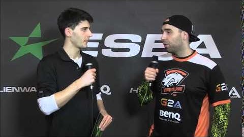 Virtus pro csgo Taz interview after the amazing win against Titan ESEA Finals 2015