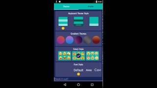 Gradient Keyboard - Unlimited Themes, Emoji styles, Fonts screenshot 3