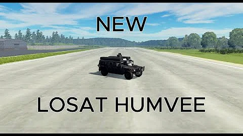 Reviewing the new LOSAT HUMVEE in cursed tank simulator