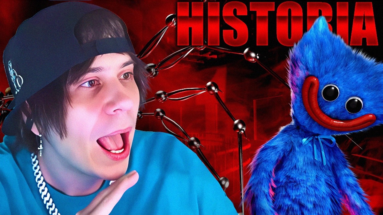 El Rubius Reacciona a la Historia Completa de Poppy Playtime (capítulos 1–4)