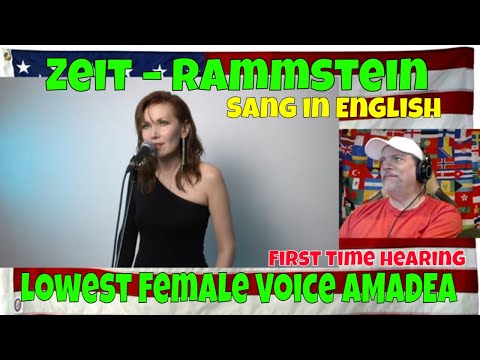 Zeit Rammstein English!!! Lowest Female Voice - Reaction - First Time