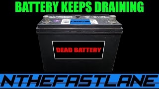 ▶️Battery In Car Keeps Draining (8 Reasons Why)🔧