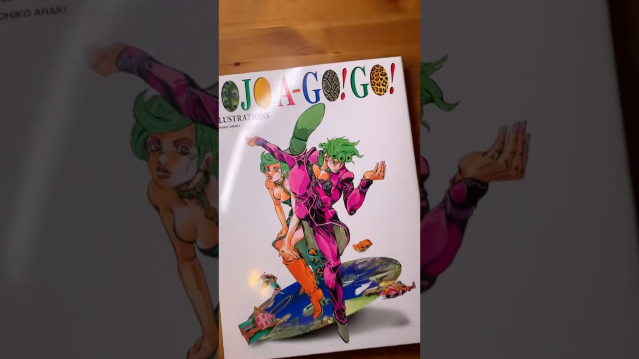Jojo a gogo 🔥 an amzing artbook for jojo fans. 