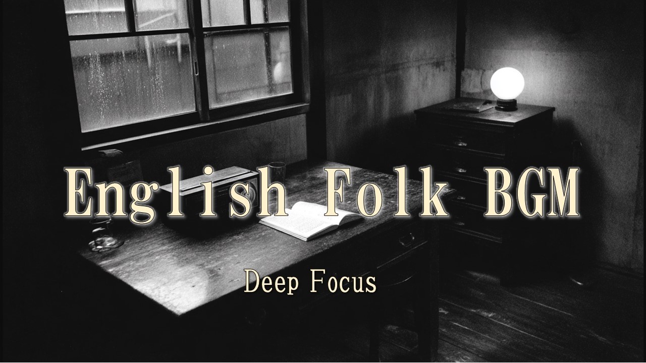 【LIVE】English Acoustic Folk BGM | Deep Focus & Calm Flow｜作業・読書用