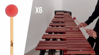 X6 - Xylophone Mallets - Mg Mallets
