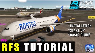 RFS-Real Flight Simulator -Tutorial||Installation, startup and learn basic Guide||RFS PRO||ANDROID|| screenshot 2