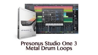 Presonus Studio One 3 - Metal Drum Loops