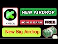 New KWTCN Airdrop Live ||| Big Crypto free Airdrop, Total Supply full Details vedio