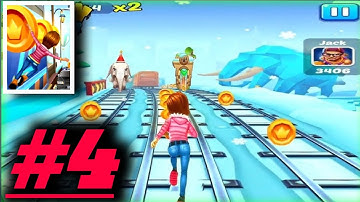 Subway Princess Runner - Gameplay Walkthrough Tutorial Part-4 All Levels Mobile Game (Android, iOs)