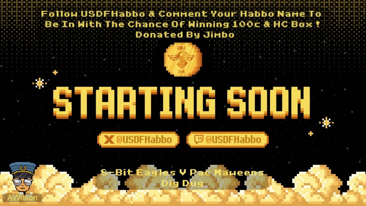 [USDF] Branch Wars 24 - Dig Dug (Pac Marines vs 8-Bit Eagles) - 28 JUL 24