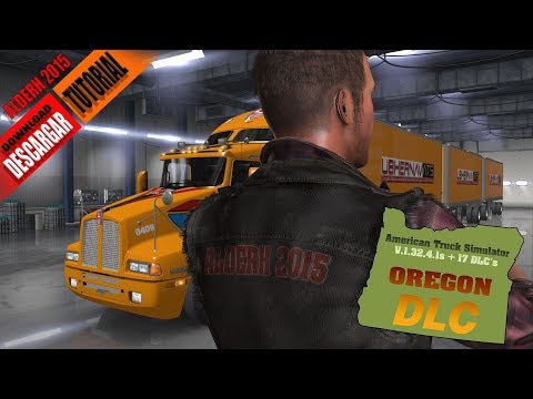 DESCARGAR E INSTALAR American Truck Simulator V.1.32.4.1s + 17 ...