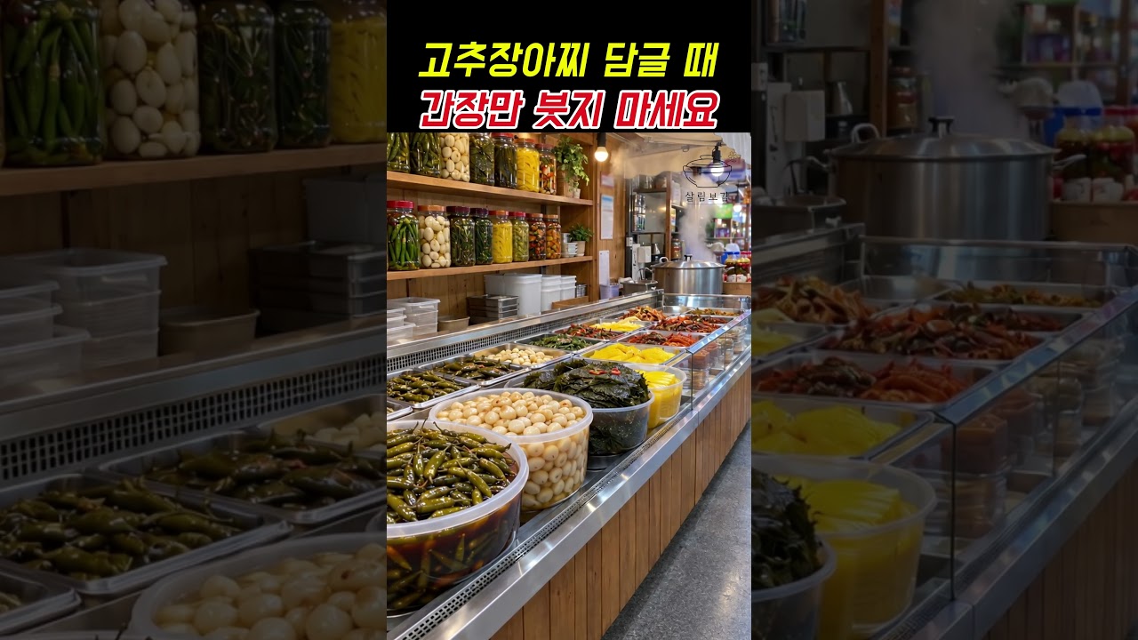 고추장아찌 담글 때 간장물에 '이것' 꼭 넣으세요