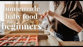 PREPPING A MONTH OF BABY FOOD IN 30 MINUTES | HOW TO MAKE BABY FOOD AT HOME + MEAL IDEAS screenshot 4