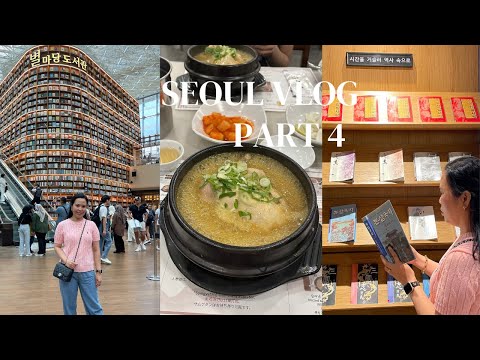 Seoul Travel Day 4: Starfield Library & Ramen by the Han River (Yeoudo Park)
