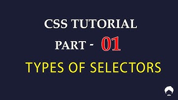CSS Tutorial for Beginners Tamil - 01 - CSS SELECTORS & TYPES