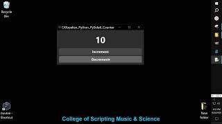 CATopalian Python PySide6 Counter