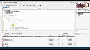 Tutorial Console C# Total Bilangan Genap