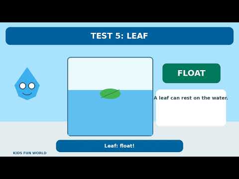 Sink or Float for Kids! 💧🧪 Bubbles’ Fun Preschool Science Experiment