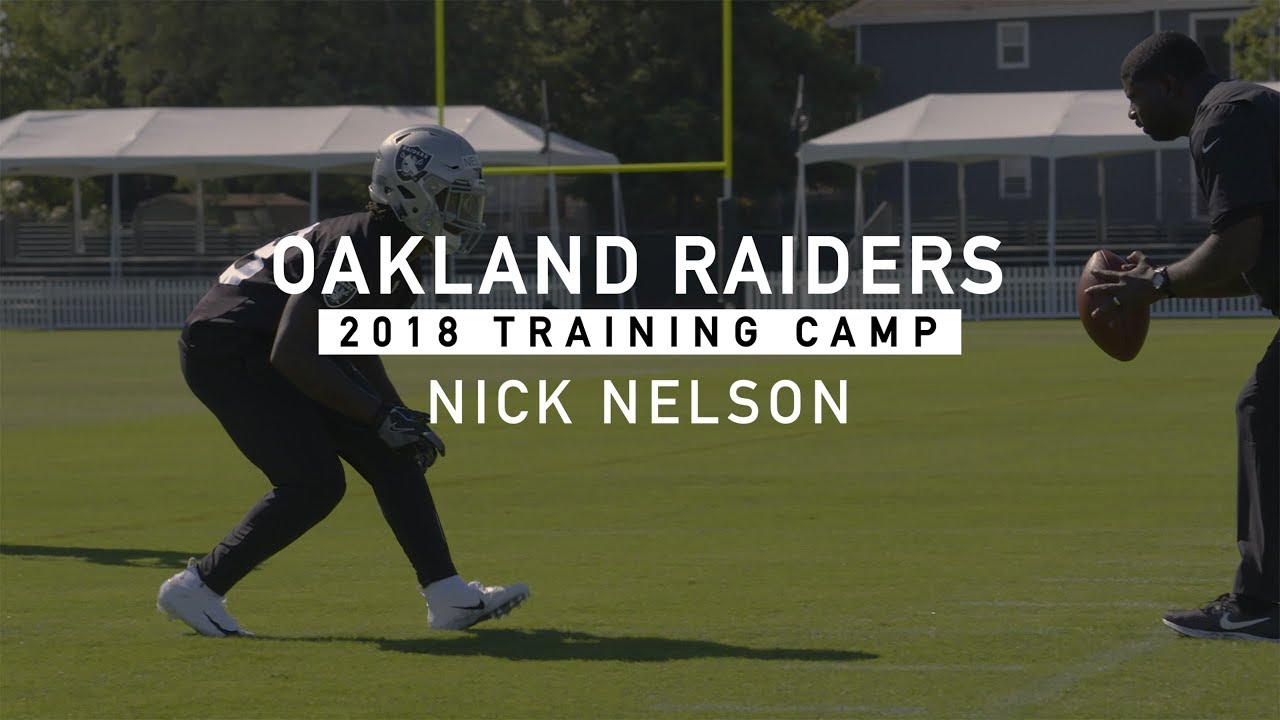 football score CB Nick Nelson: 