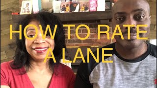 FREIGHT BROKER CHIC—THE TEA 🫖 ON HOW TO RATE A LANE!