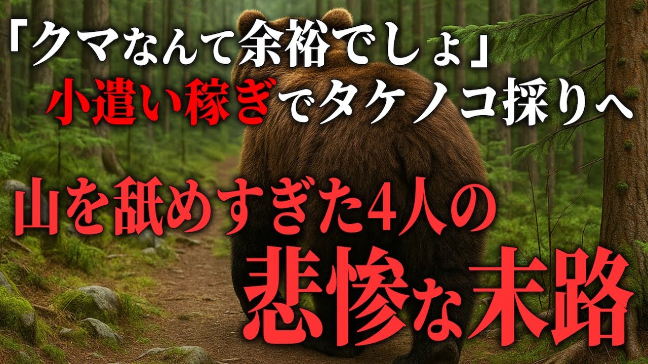 タケノコ採りに山奥へ→警告を無視して山へ入った結果...「2016年十和利山熊襲撃事件」【地形図で解説】