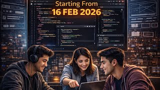 4-Month FREE Full Stack Web Development Workshop Starting 16 Feb 2026