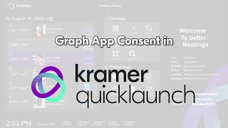 Using Graph App Consent in Kramer Quicklaunch