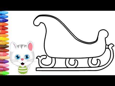 Video: Wie Zeichnet Man Einen Schlitten