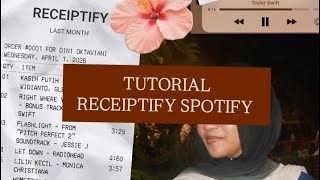 TUTORIAL RECEIPTIFY SPOTIFY | Informatika XE-1 Information