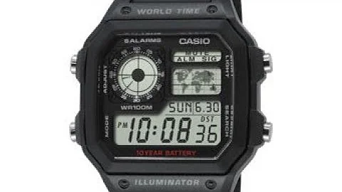 Review và hướng dẫn sử dụng đồng hồ casio ae1200