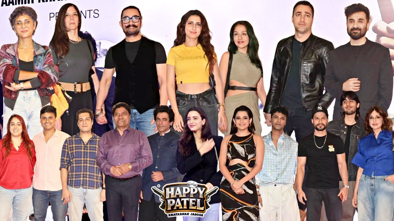 Celebs Arrive At Happy Patel Khatarnak Jasoos Screening - Aamir, Vir,  Imran, Tripati, Junaid, Kiran