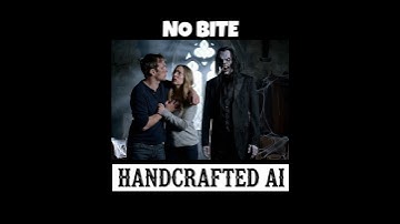 NO BITE #aivideo #aijoke #vampire #parody #trailer #funny #jokes #dadjokes