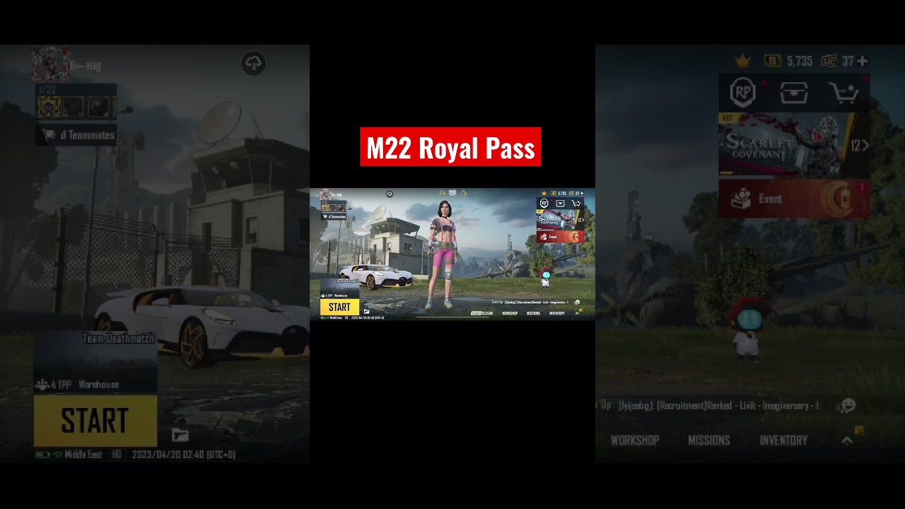 M22 Royal Pass 🔥| PUBG Mobile | BGMI