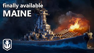 Maine Finally Available In The Tech Tree In Update 13.4