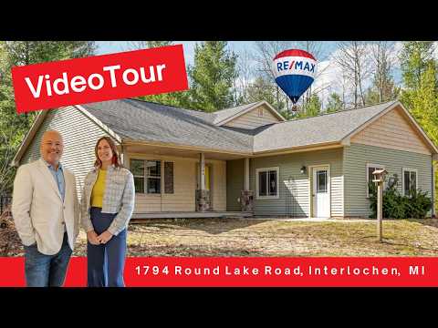 1794 round lake rd, Interlochen, MI home video tour