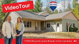 FOR SALE - Video Tour - 1794 round lake rd, Interlochen, MI 49843 REMAX Bayshore