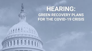 Green Recovery Plans for the COVID-19 Crisis