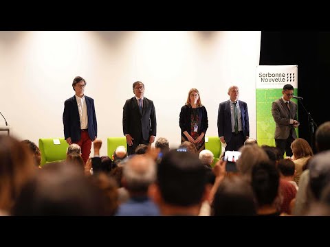 Presidente Gustavo Petro en el encuentro con la comunidad colombiana en París - 23 de junio de 2023