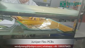 Flex PCB Coverlay Lamination Process