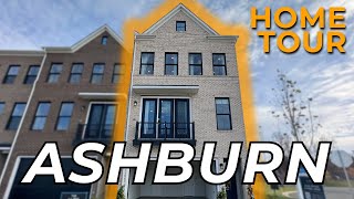 Inside the 2500 sqft Rayleigh townhome model in Brambleton, Virginia | Van Metre | WEST PARK III