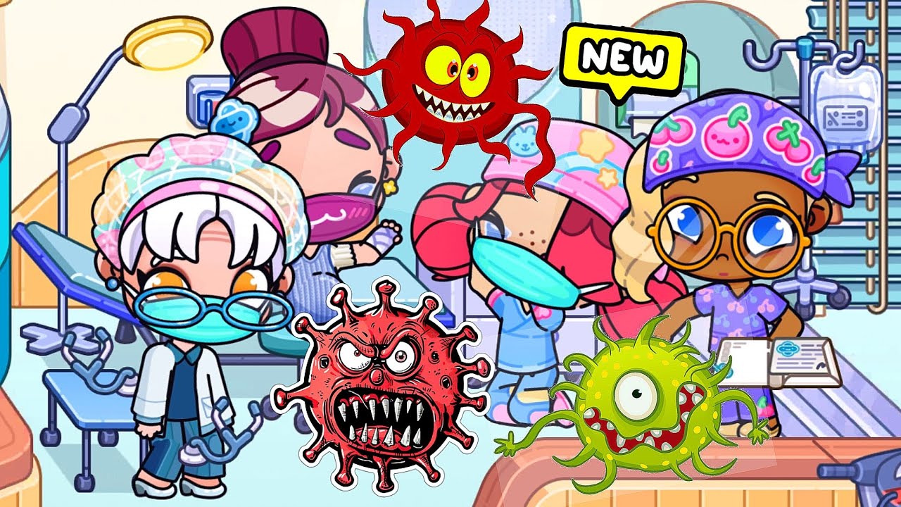 Опасный вирус🦠у Киры и Ани😱/БОЛЬНИЦУ на карантин!♥️AVATAR WORLD СЕМЕЙНЫЕ ИСТОРИИ♥️