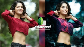 Snapseed Moody Grey Effect | Snapseed Photo Editing -[Suzan Editz]