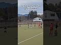 Girls Playing Hockey Practice in Canada