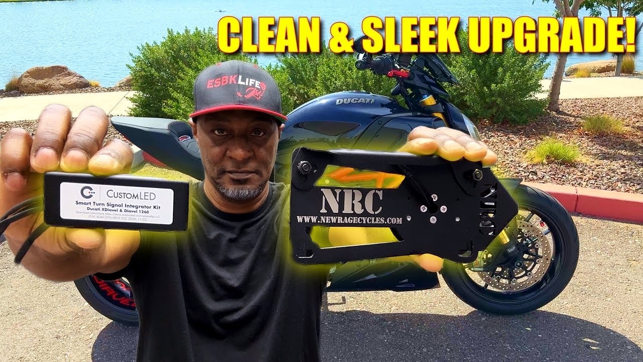 🚀 Must-Have Ducati Diavel 1260s Mod – Fender Eliminator & Integrated Signals! 🚀