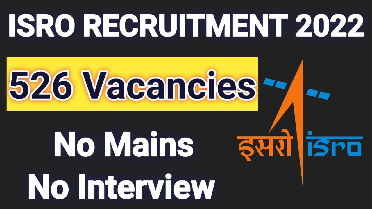 ISRO Recruitment 2022 | Asst | JPA | Stenographer | Rs. 40,000/- PM | Any Graduate | Apply now