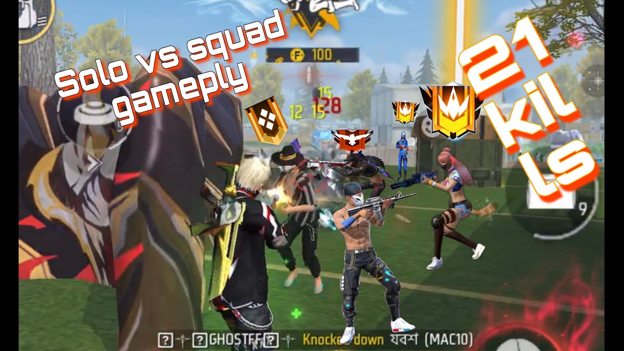NEW SEASON SOLO VS SQUD GAMEPLY/ 21kill/iphoneplayer (@darkgod785)